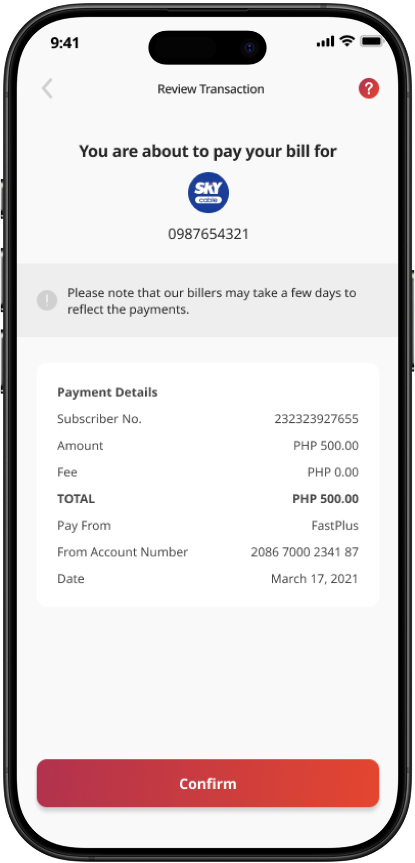 How to enroll PL to auto debit